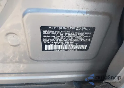 2017 Subaru Forester 2.5I Premium z USA, uszkodzony, nr VIN JF2SJAEC7HH465338